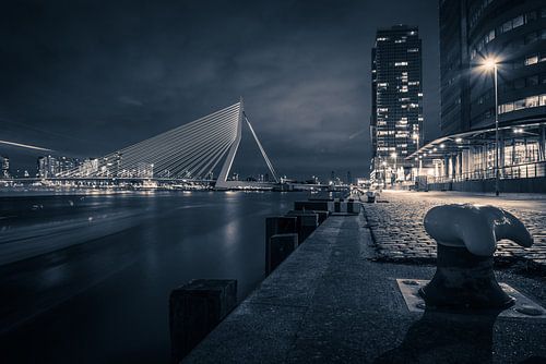 Night view of Rotterdam