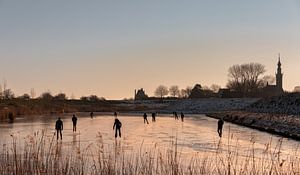 Patinage sur glace à Veere