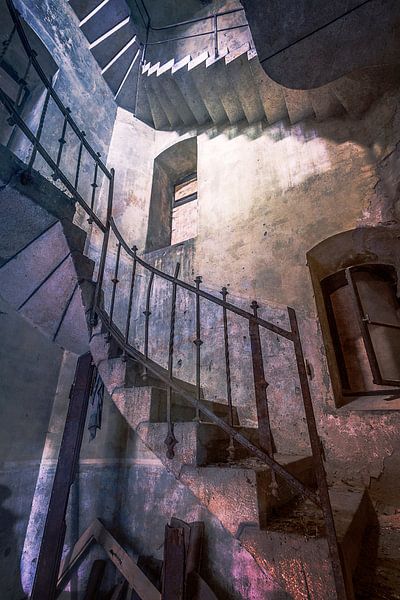 Escher trappenhuis van Frans Nijland