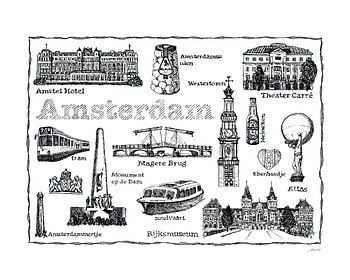 Amsterdam in Linien