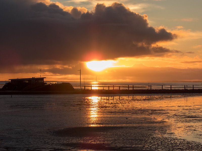 Zonsopkomst Schiermonnikoog van Noortje van Zuidam