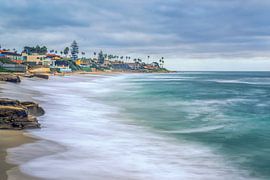 Magisch strand in Marine Street van Joseph S Giacalone Photography
