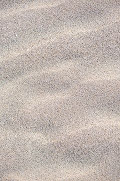 golfpatroon op zand van Jan Fritz