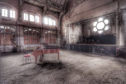 Urbex in Beelitz Heilstätten, Berlijn.