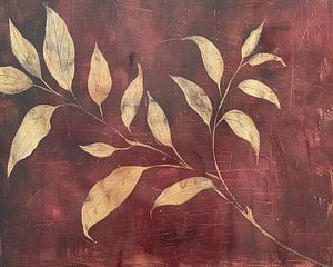 Feuilles | Peinture de la nature