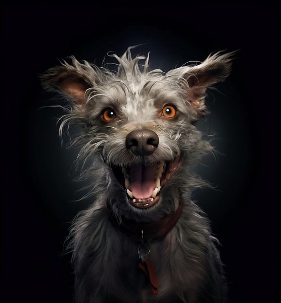 Tierportrait von fernlichtsicht