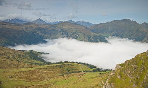 View from the Stubnerkogel near Bad Gastein