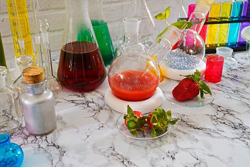 Strawberry Rum Cocktail in een fles