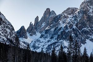 Dolomiten im Morgenlicht