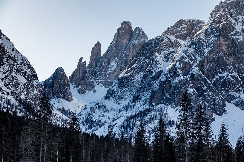 Dolomiten im Morgenlicht von Hidde Hageman