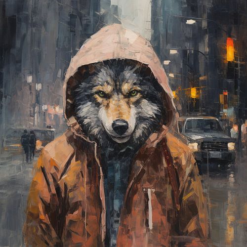 Urban Wolf | Urban Wolf Art