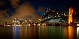 Sydney Skyline van Melanie Viola