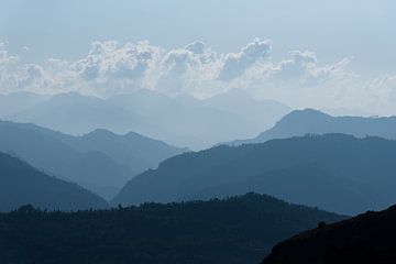 Blauwe lucht in de Himalaya | Nepal van Photolovers reisfotografie