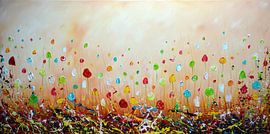 Summer Flowers by Gena Theheartofart