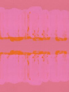 Neon roze en oranje. Kleurrijke abstracte kunst in felle kleuren.