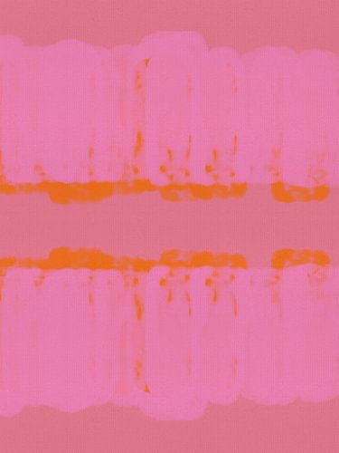 Neon roze en oranje. Kleurrijke abstracte kunst in felle kleuren.