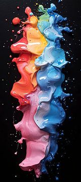 Kosmischer Farbausbruch von Jaudat Efendi