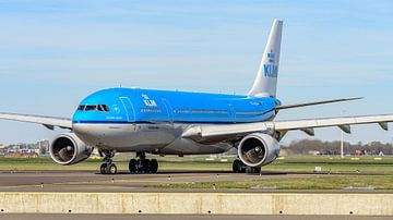 L'Airbus A330-200 de KLM avec une histoire particulière. sur Jaap van den Berg
