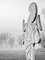 Figure découpée or L'oiseau sculpture by Pablo Picasso in the Vondelpark, Amsterdam