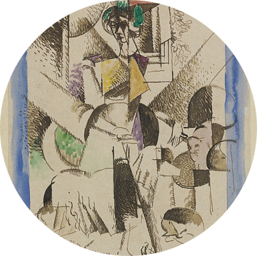 Albert Gleizes - Kubistisch portret (1914)