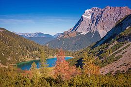 Seebensee et Zugspitze en automne sur SusaZoom