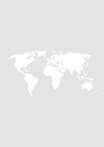 Carte du monde beige