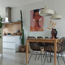 Customer photo: Daydream Diva by Carla Van Iersel, on ArtFrame