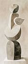 Modern Abstract (gezien bij vtwonen) van Blikvanger Schilderijen thumbnail