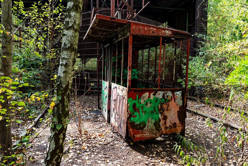 Bushokje bij de oude cokesfabriek | Essen van Flatfield