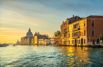Venetië Grand Canal bij zonsopgang van Stefano Orazzini