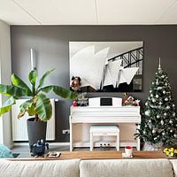 Klantfoto: Opera Sydney van Alida van Zaane, op aluminium