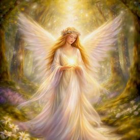 Deva de la forêt sur Ivonne Fuhren-van de Kerkhof