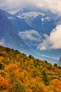 Herbst entlang des Gamle Strynefjellsvegen, Norwegen von Henk Meijer Photography Miniaturansicht