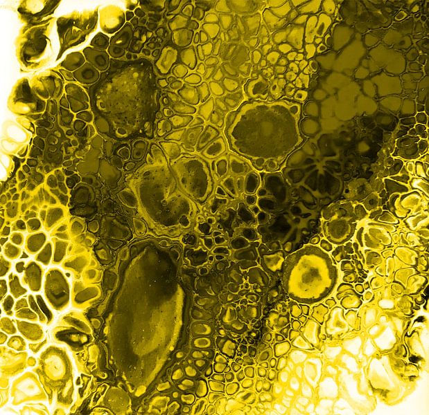 Sea eye in yellow by KW Malerei