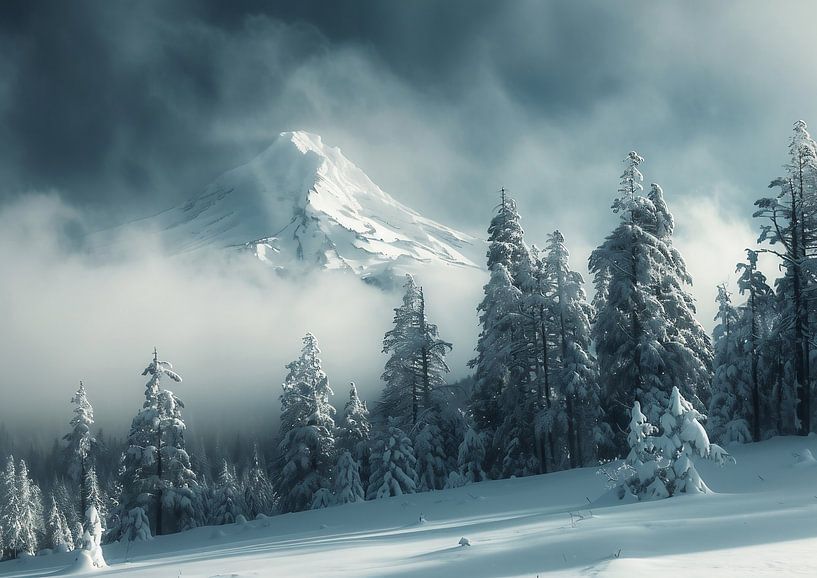 Winterlicht im Gebirge von fernlichtsicht