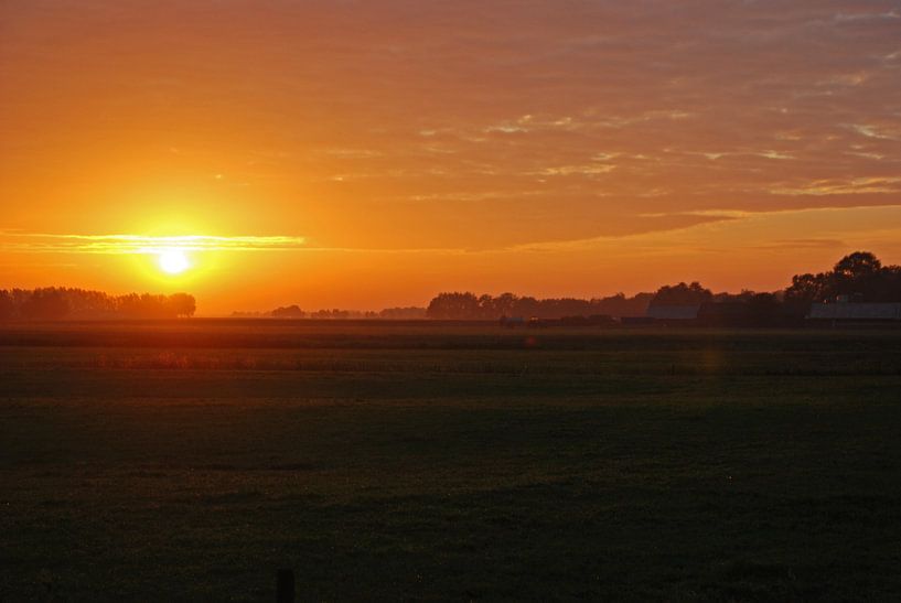 zonsopkomst  by Marten Wieringa