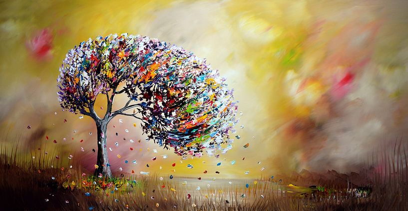 Dream Tree by Gena Theheartofart