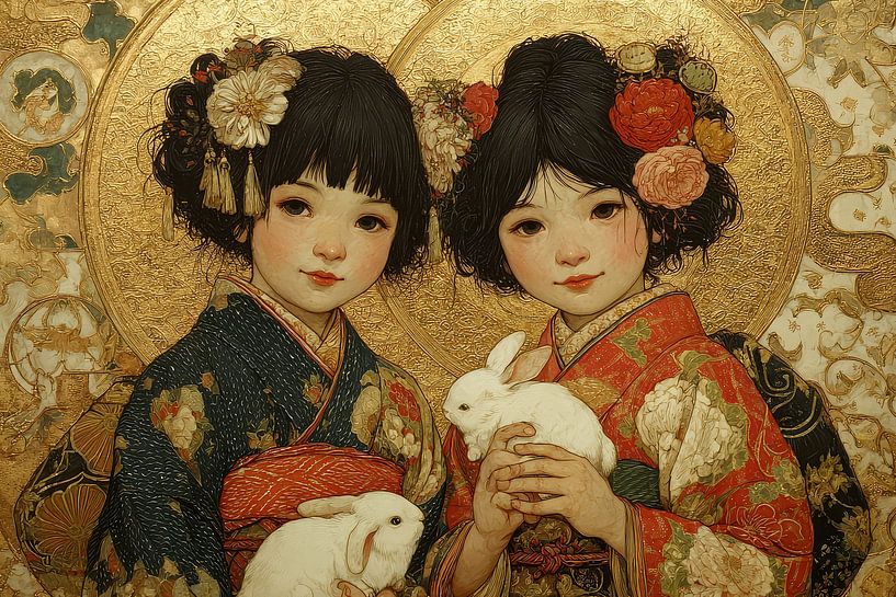 peinture japonaise moderne par Egon Zitter
