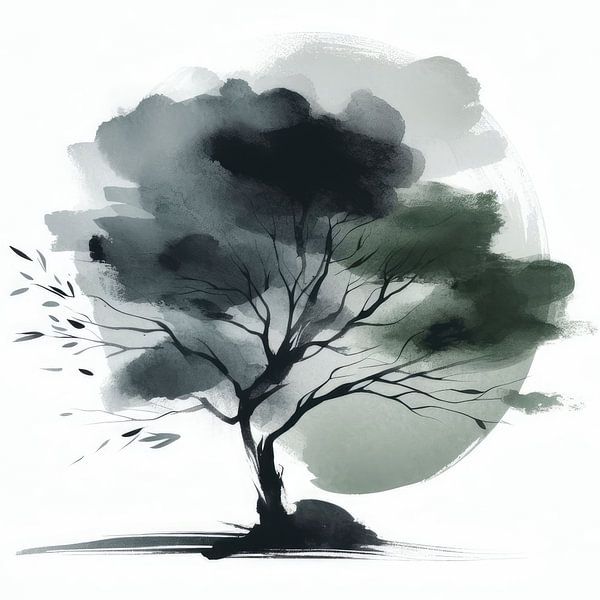 Der Baum-34 von Subkhan Khamidi