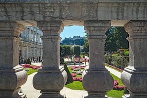 Blick auf den Mirabellgarten