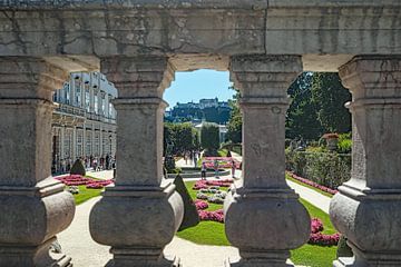 Blick auf den Mirabellgarten