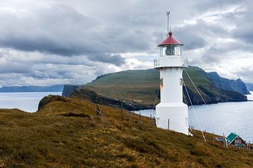 Mykines Hólmur vuurtoren van Classic PrintArt