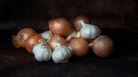 Vie morte des oignons et de l'ail sur Jan Budding
