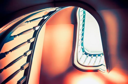 achtergrond van  trap