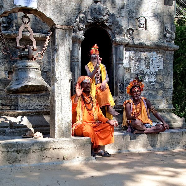 Sadu's Kathmandu Nepal 1 par Jan van Reij