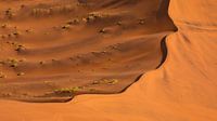 Rode zandduin - Sossusvlei, Namibië van Martijn Smeets thumbnail