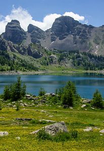 Lac D'Allos in de Provence, Frankrijk van Discover Dutch Nature