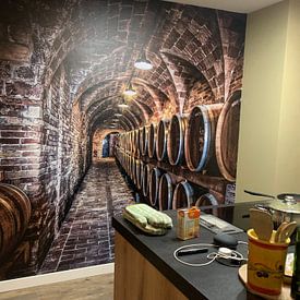 Customer photo: wine cellar by Frans Scherpenisse