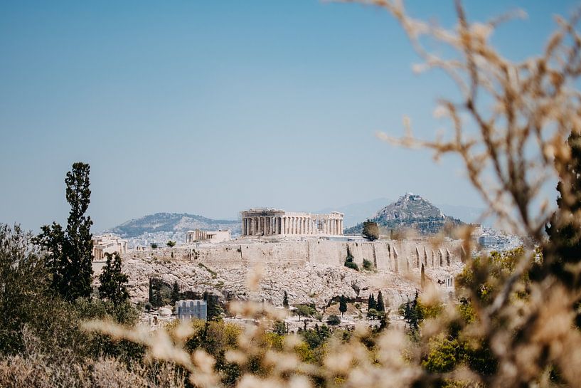 Acropole (Athènes) vue de la colline de Pnyx par Soetkin's Photography