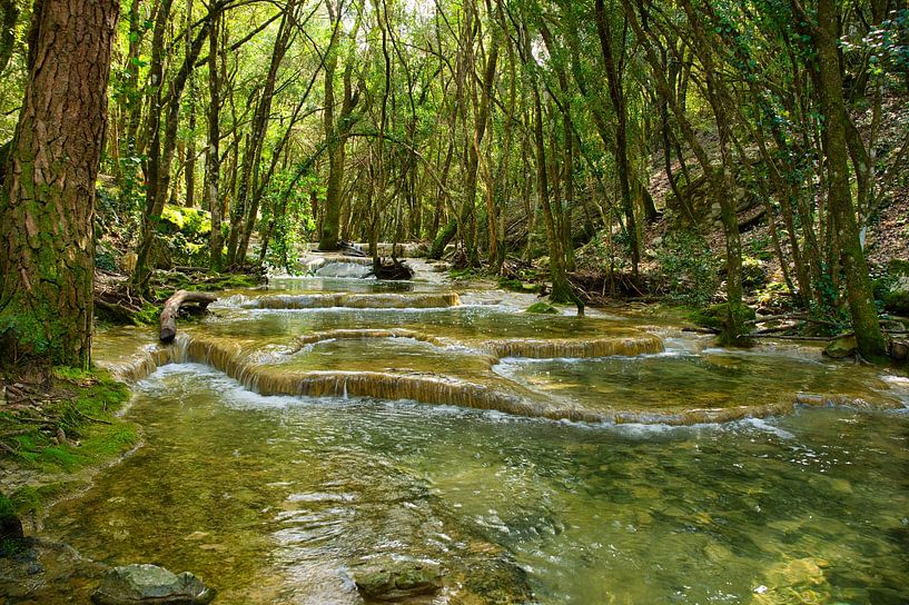 The source of the Huveaune in France by Tanja Voigt